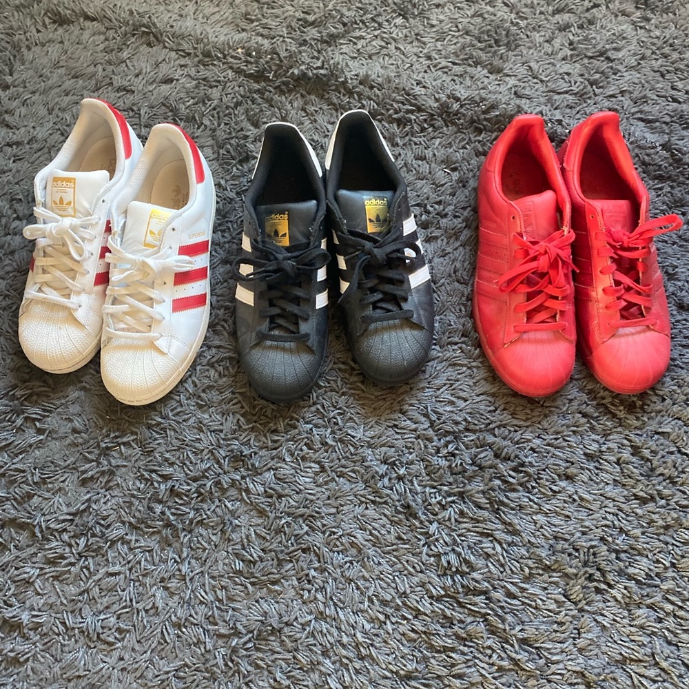 Adidas superstar all size 11